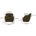 Stevie Lounge Chair Cedar Green