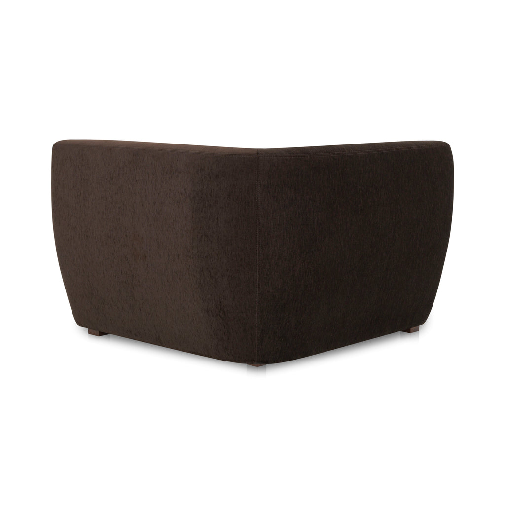 Amelia Corner Chair Espresso
