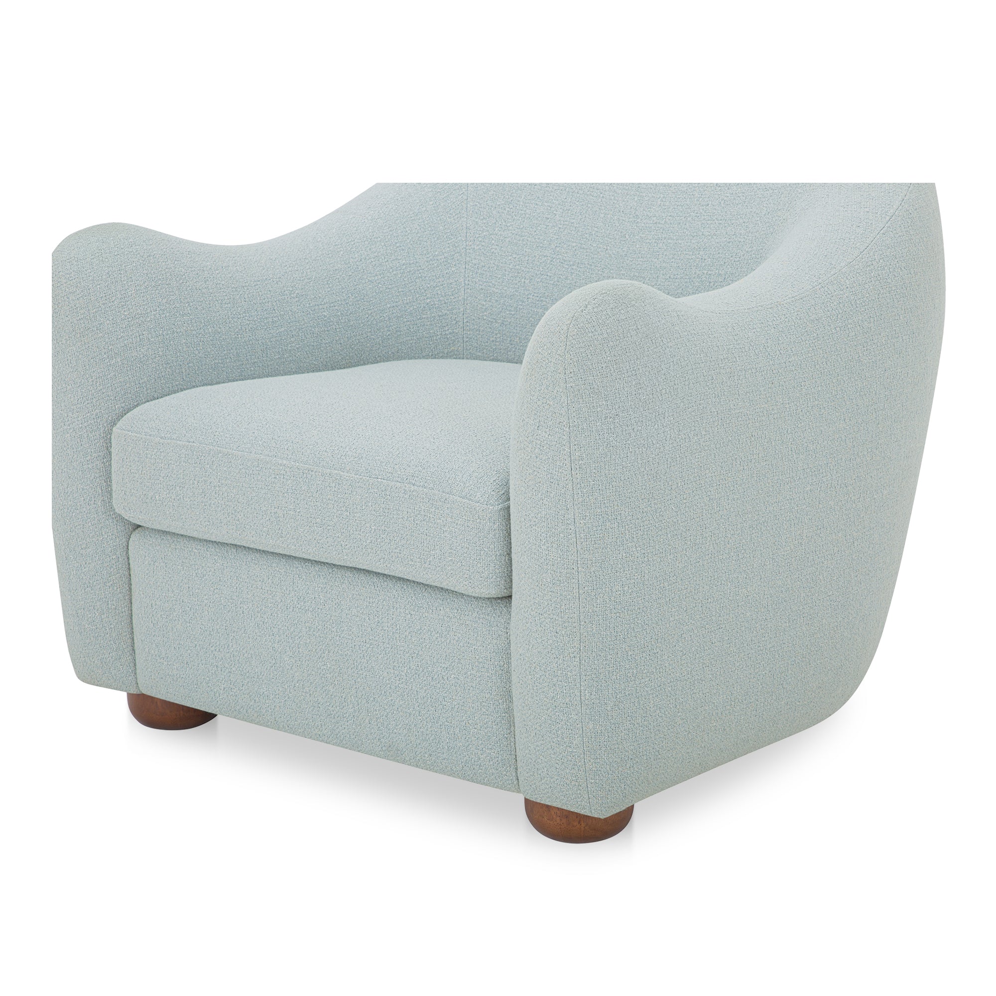 Bria Accent Chair Light Blue