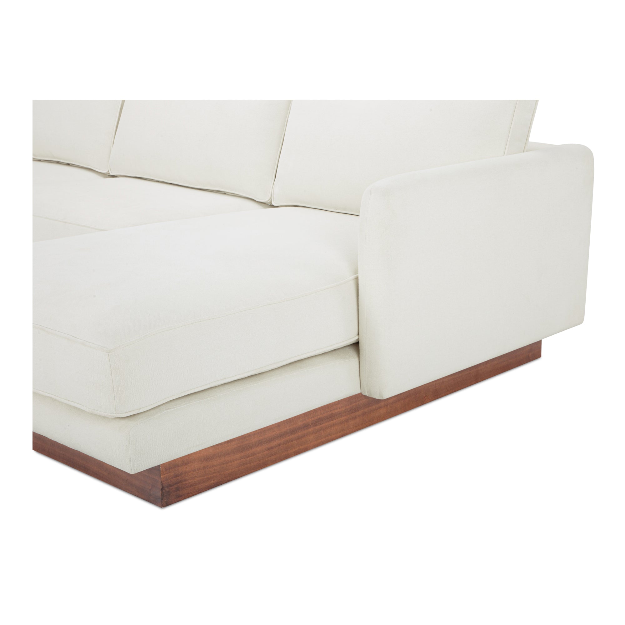 Vernon Right Sectional White