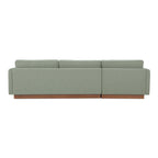 Vernon Left Sectional Sage