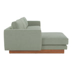 Vernon Left Sectional Sage