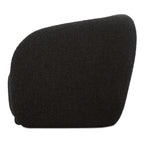 Faye Accent Chair Black Boucle