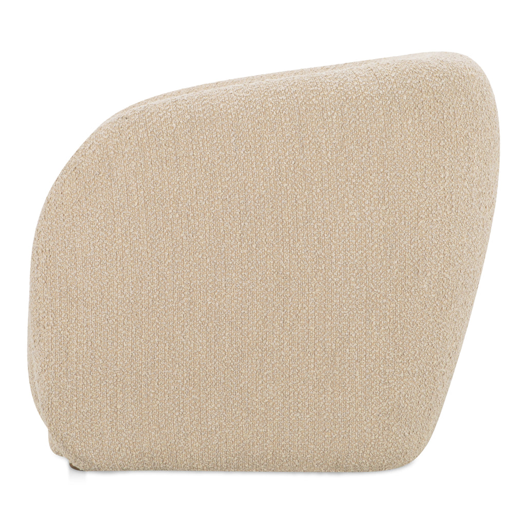 Faye Accent Chair Beige Boucle