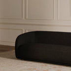 Faye Sofa Black Boucle