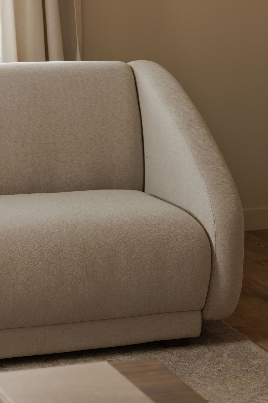 Fraser Left Arm Facing Sofa Off White