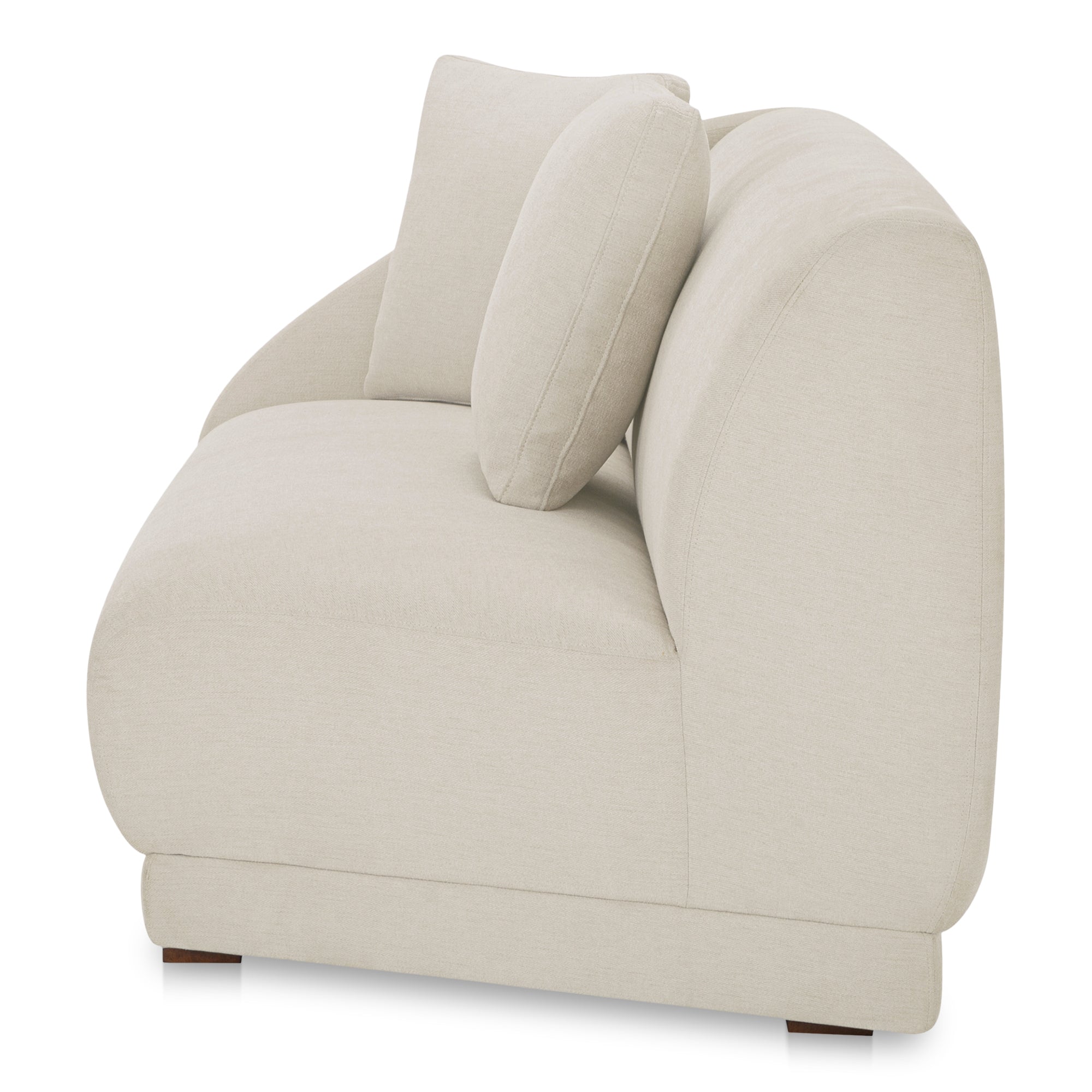 Fraser Left Arm Facing Sofa Off White