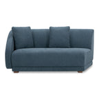Fraser Left Arm Facing Sofa Deep Blue