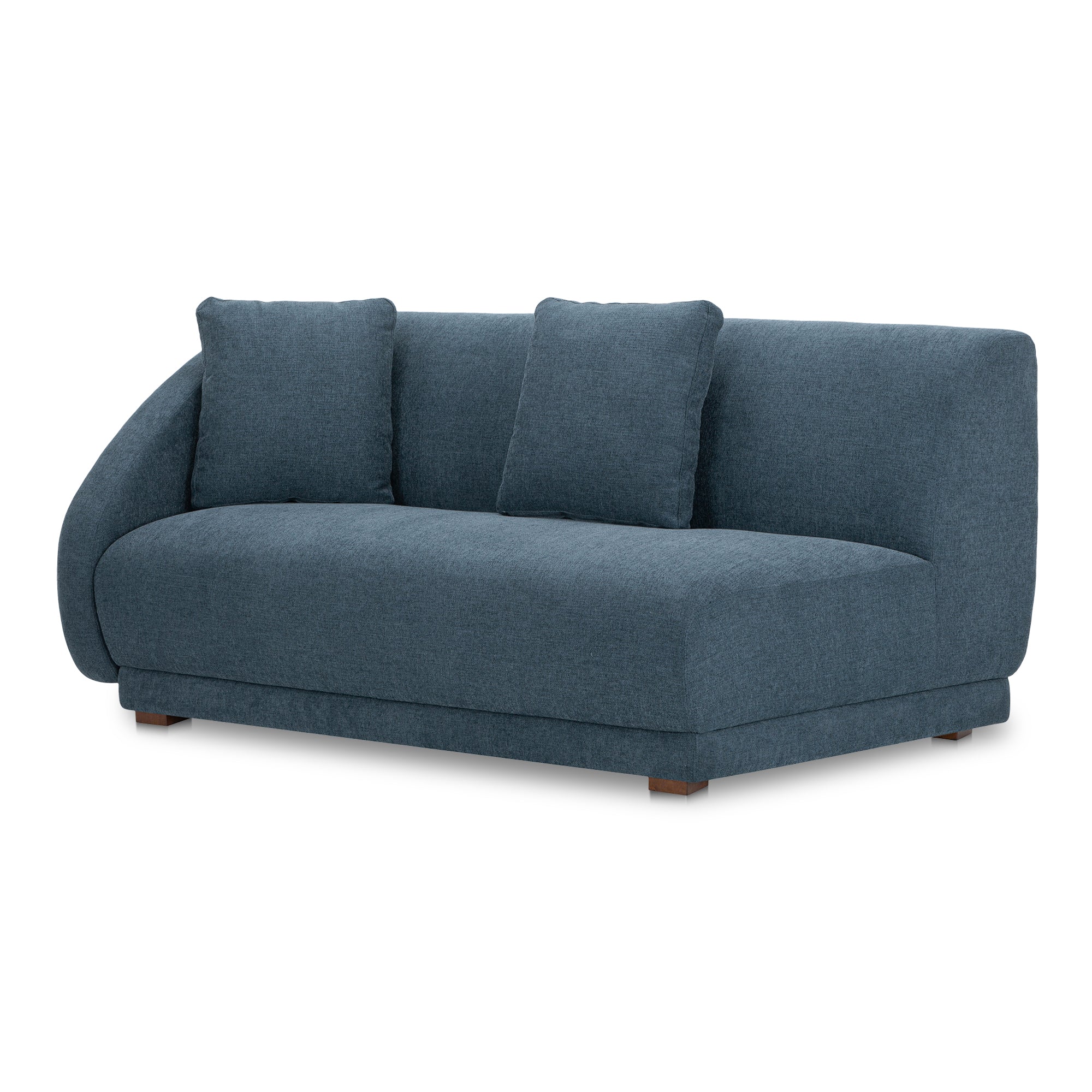 Fraser Left Arm Facing Sofa Deep Blue