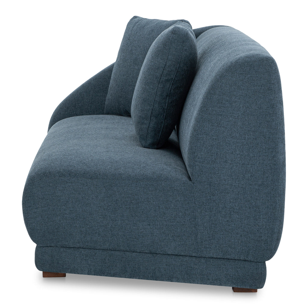 Fraser Left Arm Facing Sofa Deep Blue
