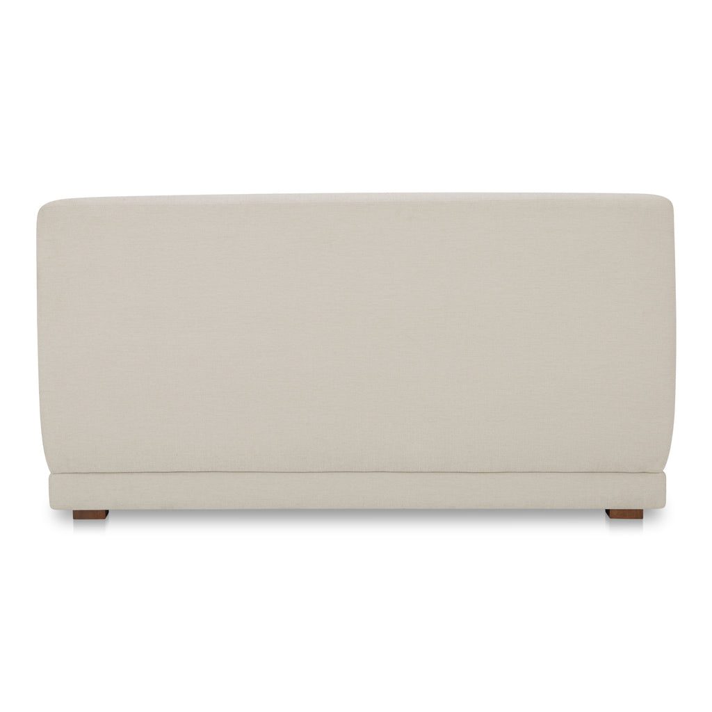 Fraser Wedge Slipper Chair Off White