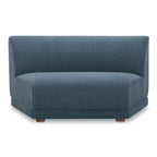 Fraser Wedge Slipper Chair Deep Blue