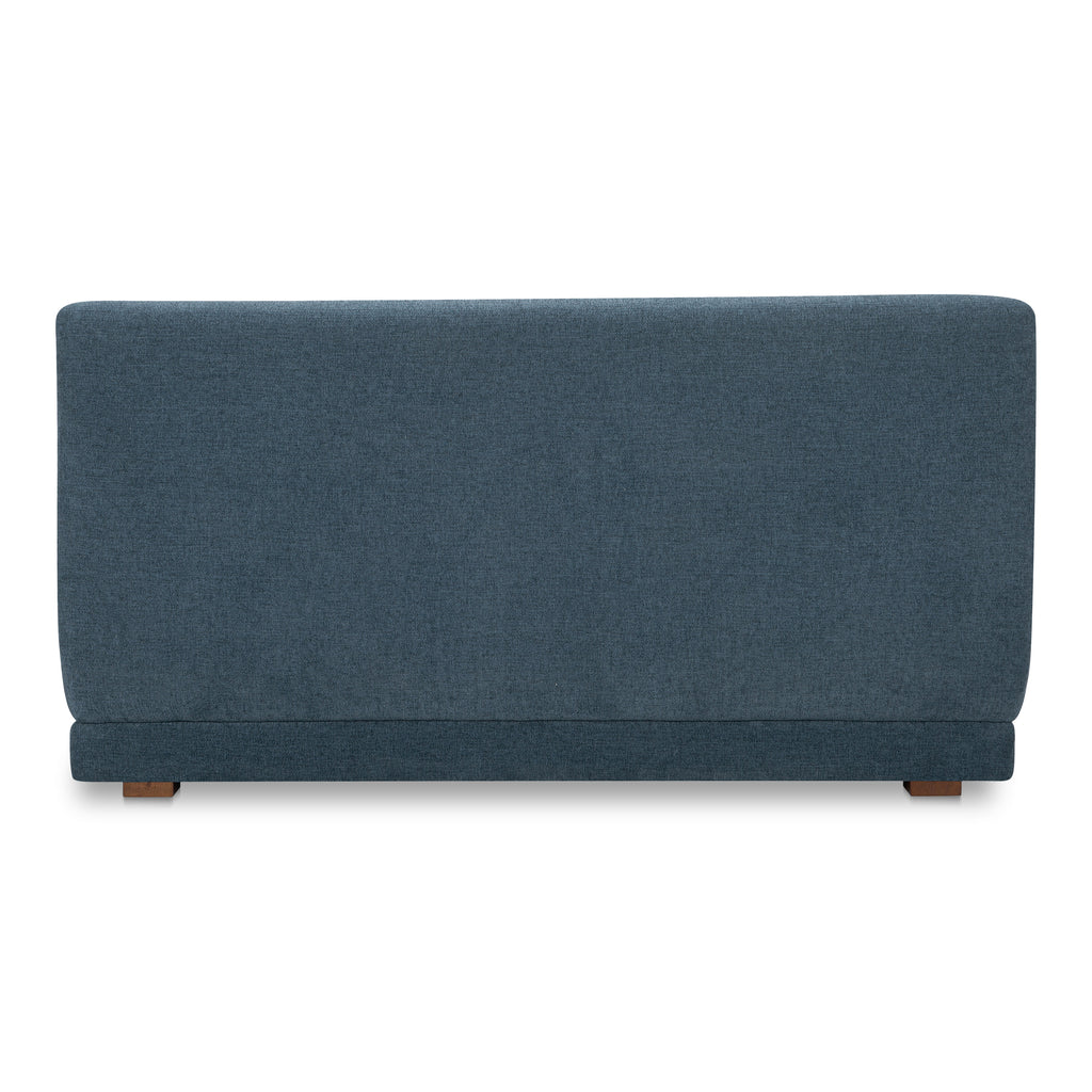 Fraser Wedge Slipper Chair Deep Blue