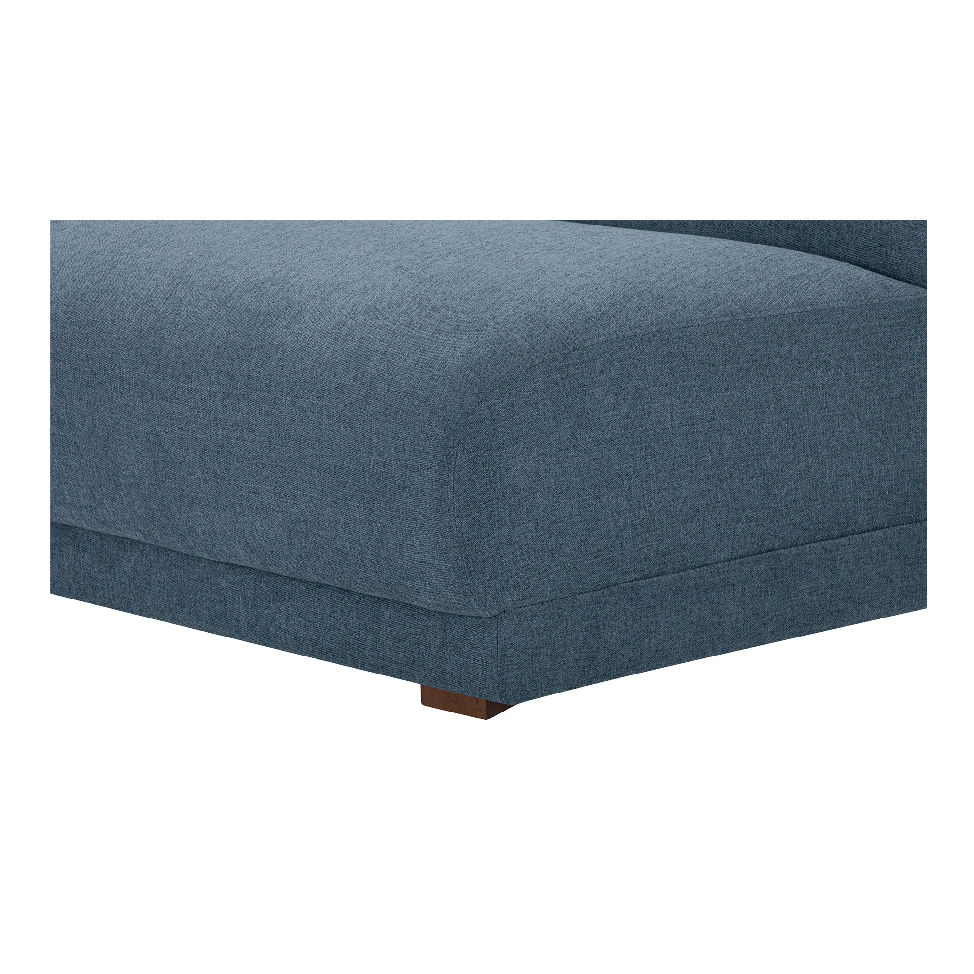 Fraser Wedge Slipper Chair Deep Blue