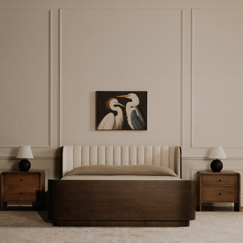 Scarlette Queen Bed Cream