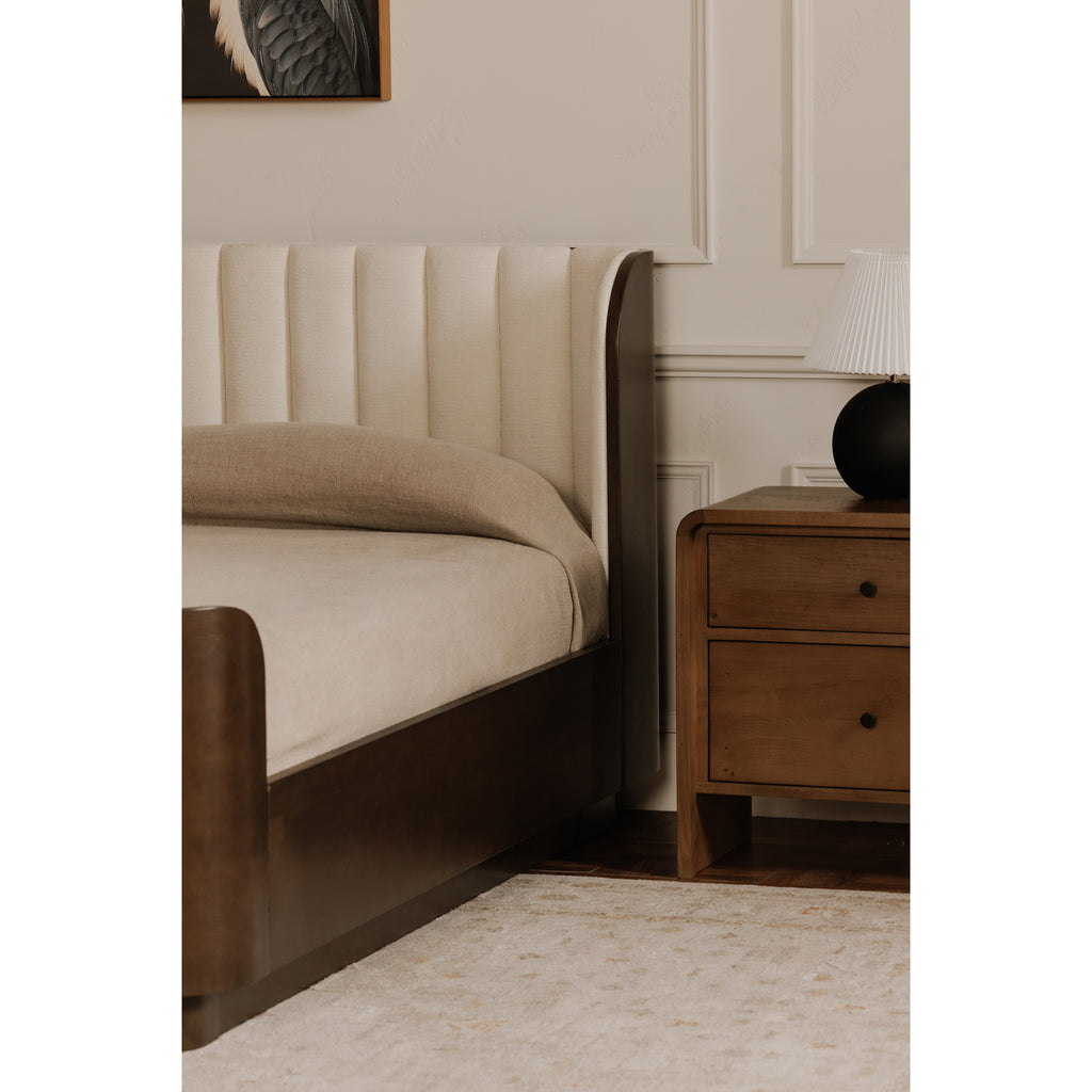 Scarlette Queen Bed Cream