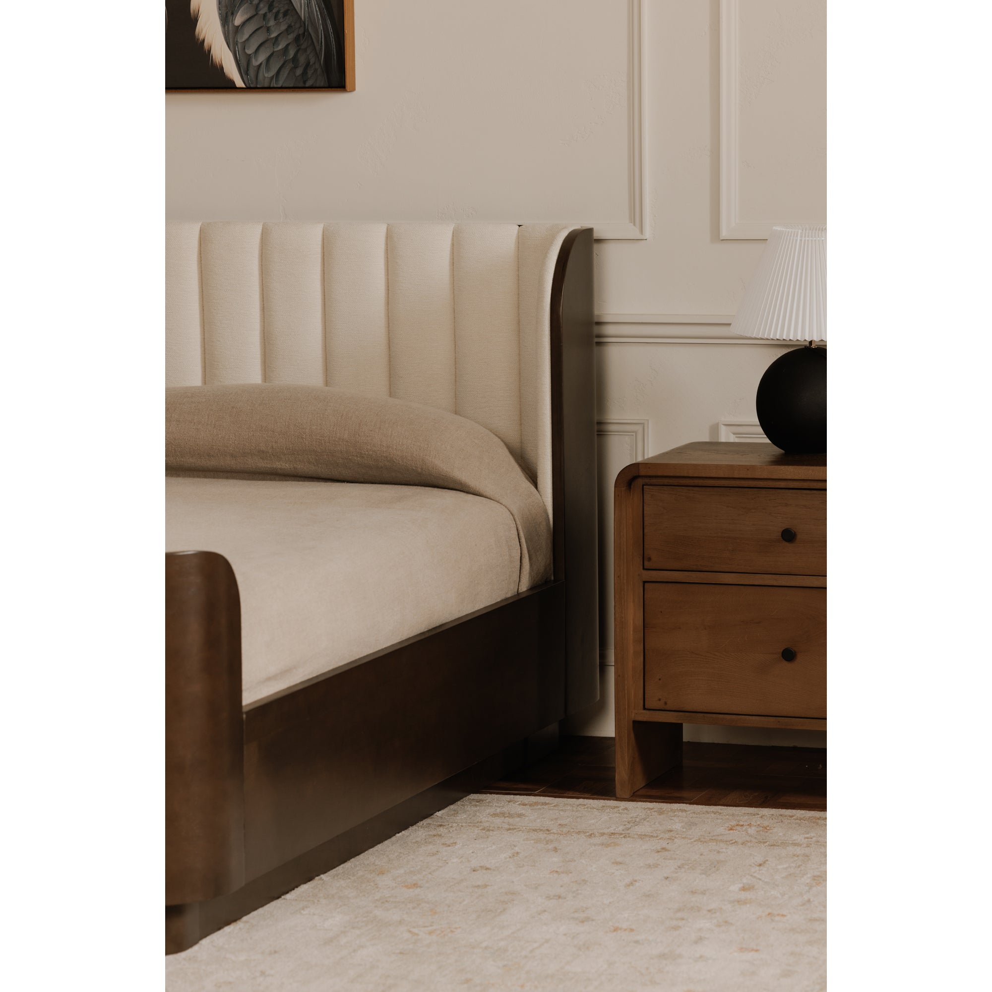 Scarlette Queen Bed Cream