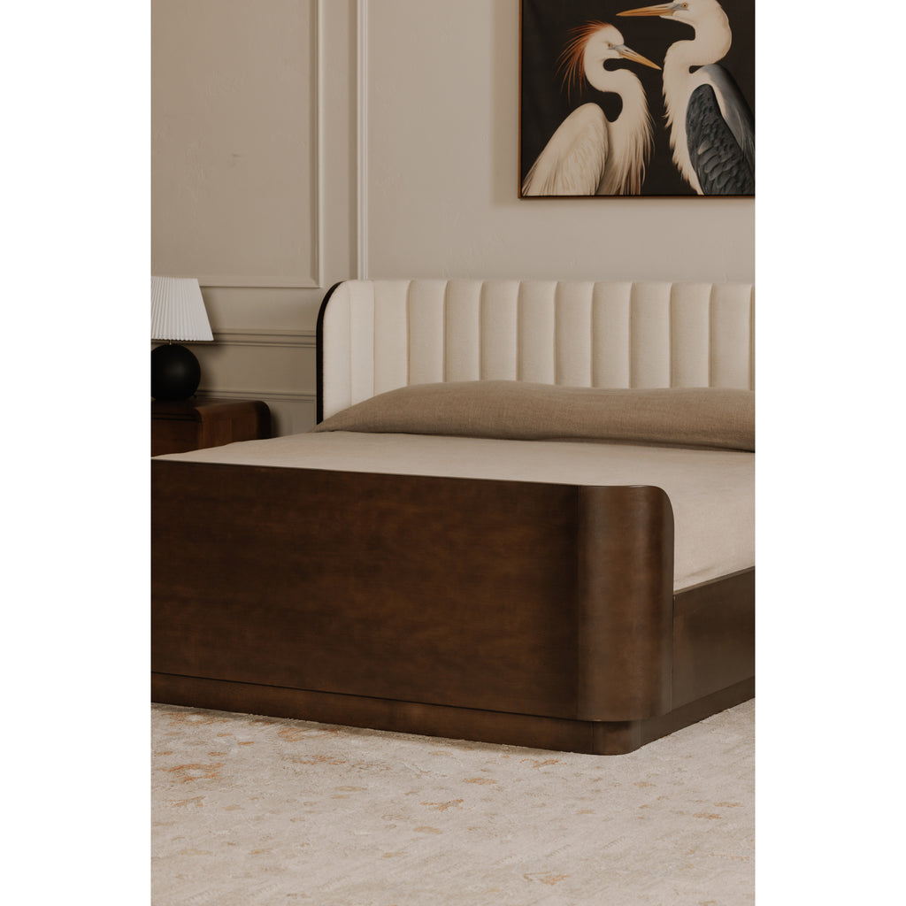 Scarlette Queen Bed Cream