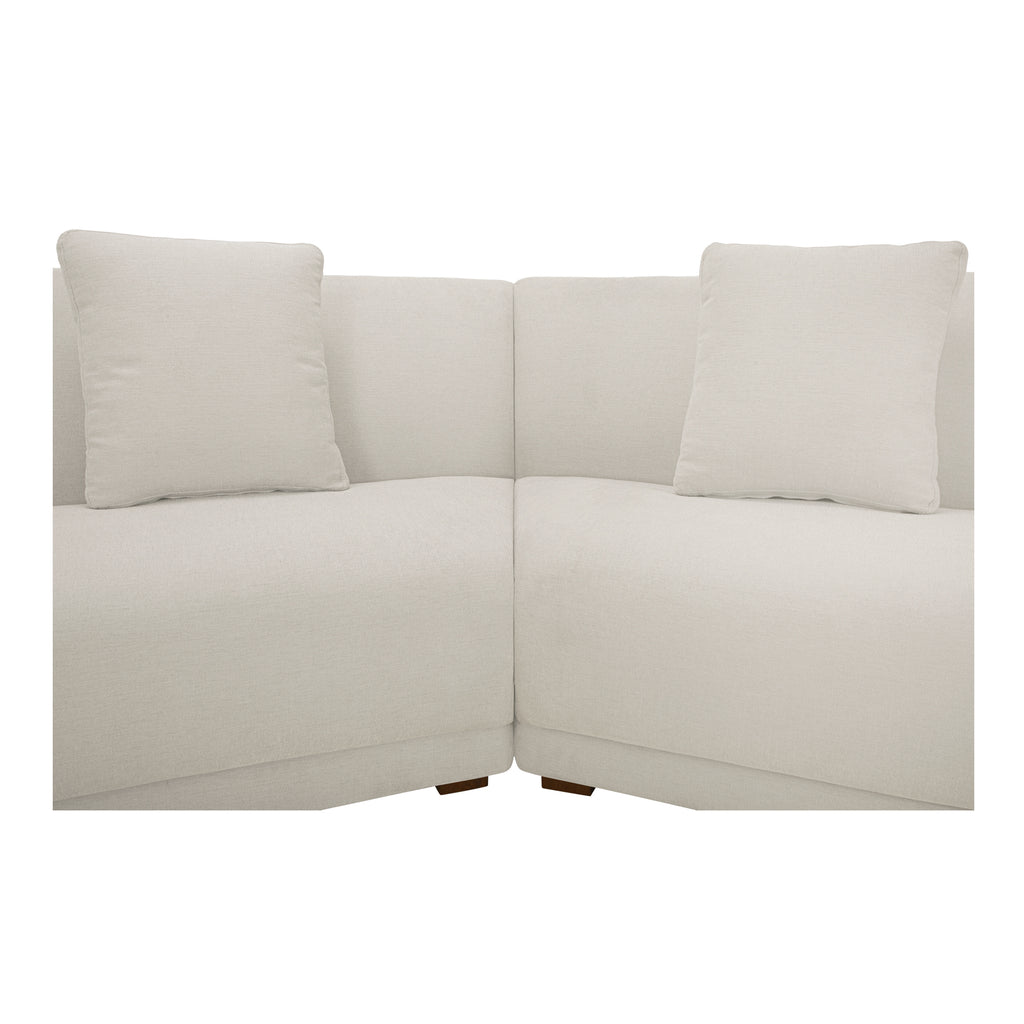 Fraser 4 Piece Modular Sectional Off White