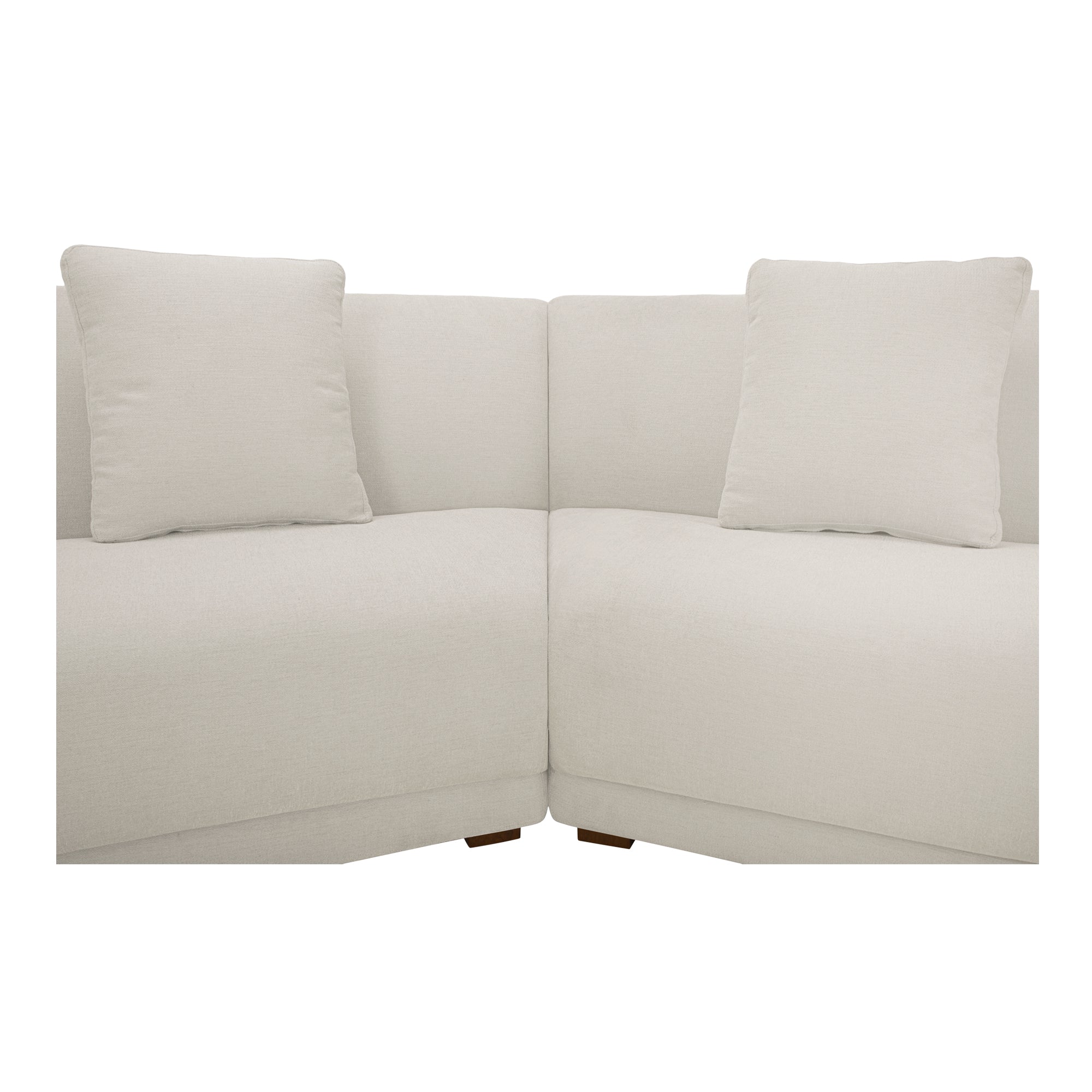 Fraser 4 Piece Modular Sectional Off White