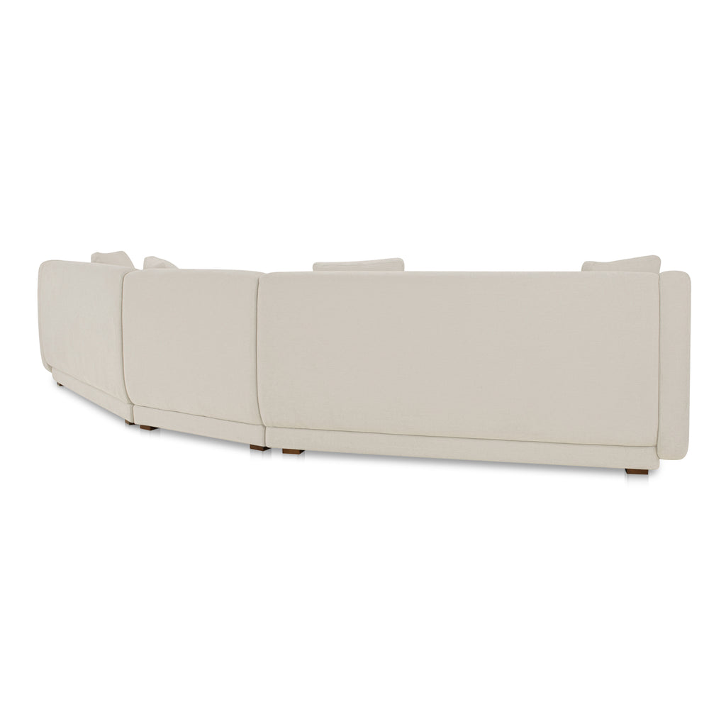 Fraser 4 Piece Modular Sectional Off White