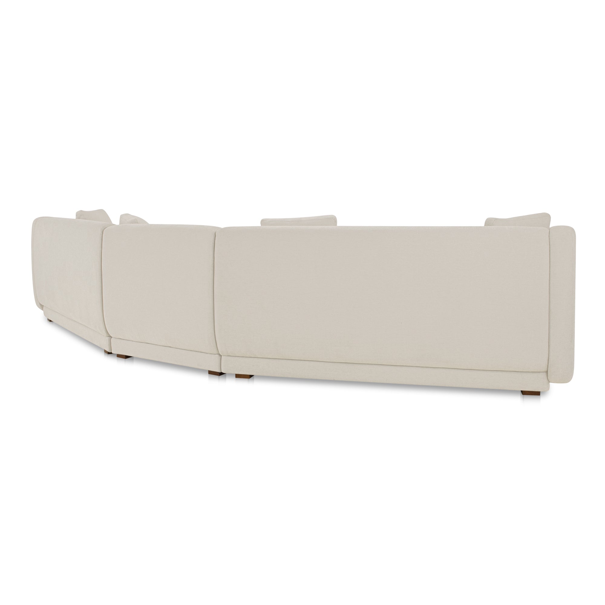 Fraser 4 Piece Modular Sectional Off White