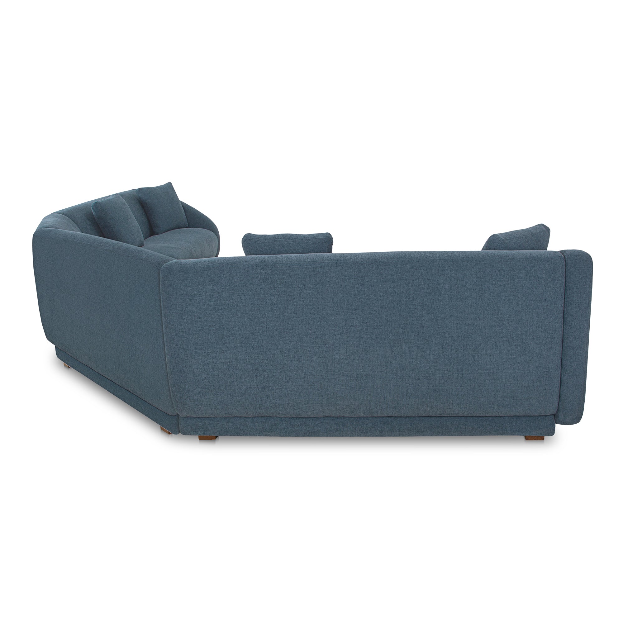 Fraser 4 Piece Modular Sectional Deep Blue