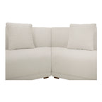 Fraser 5 Piece Modular Sectional Off White