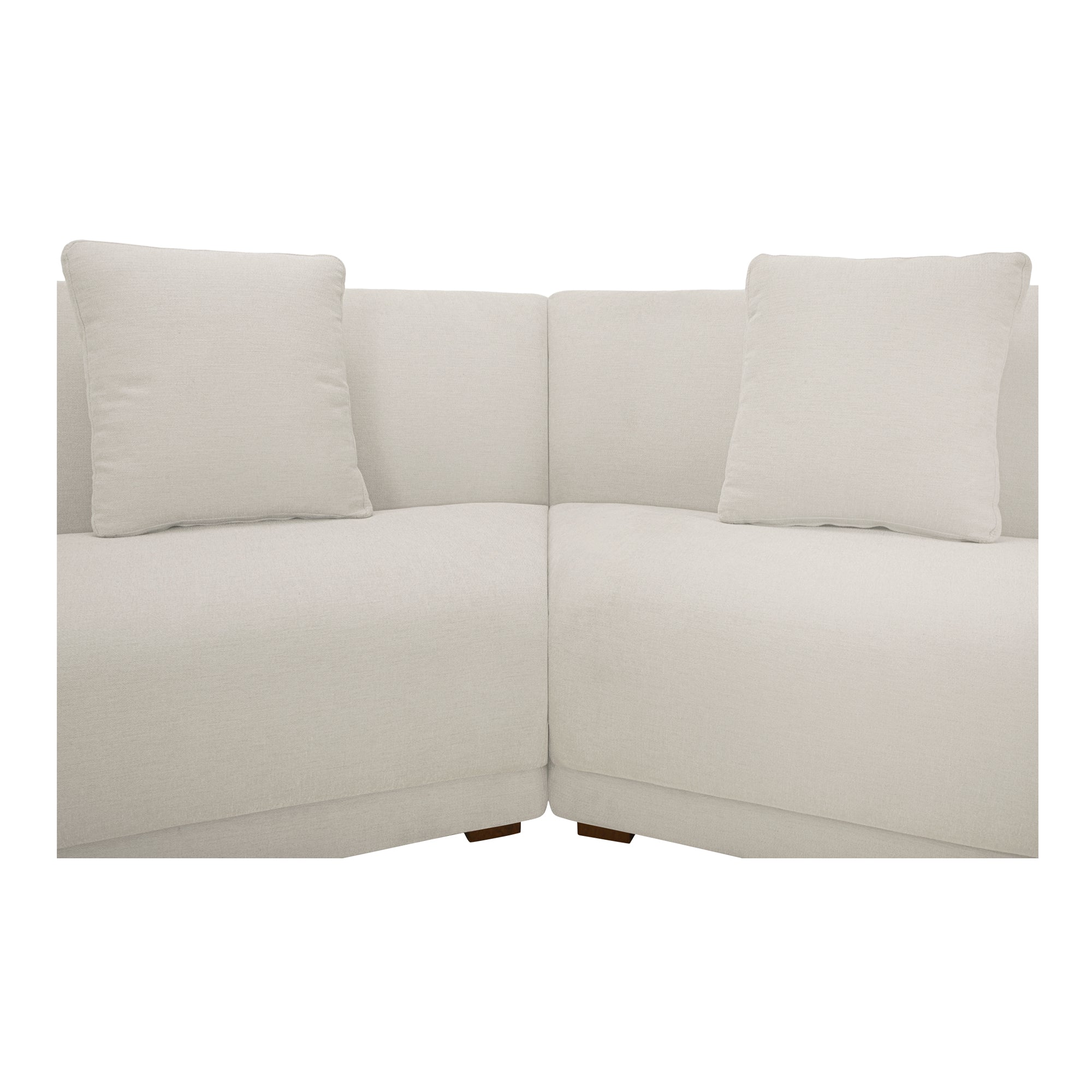 Fraser 5 Piece Modular Sectional Off White