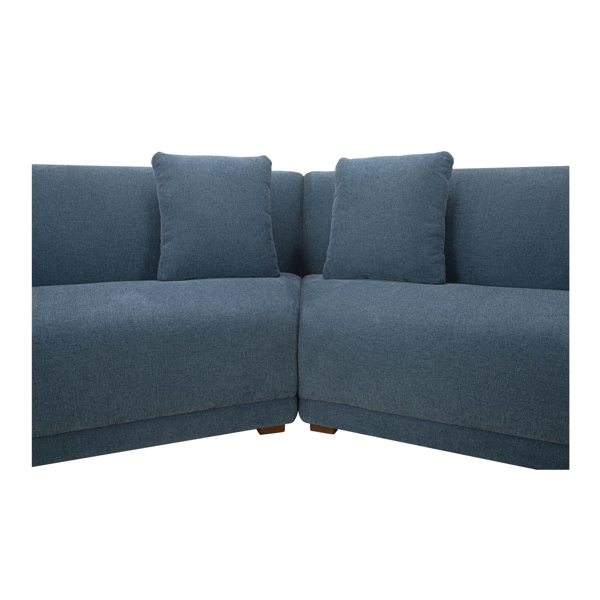 Fraser 5 Piece Modular Sectional Deep Blue