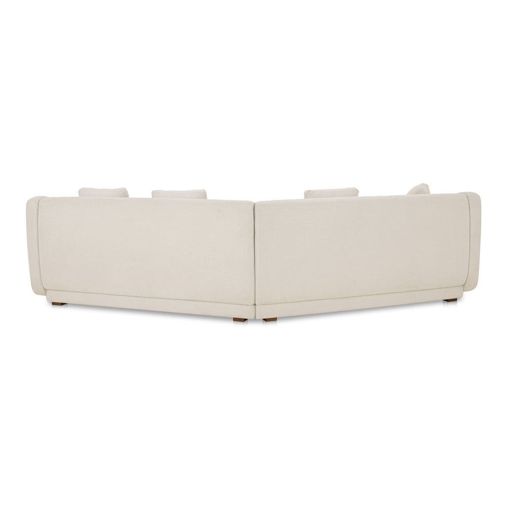 Fraser 2 Piece Modular Sofa Off White