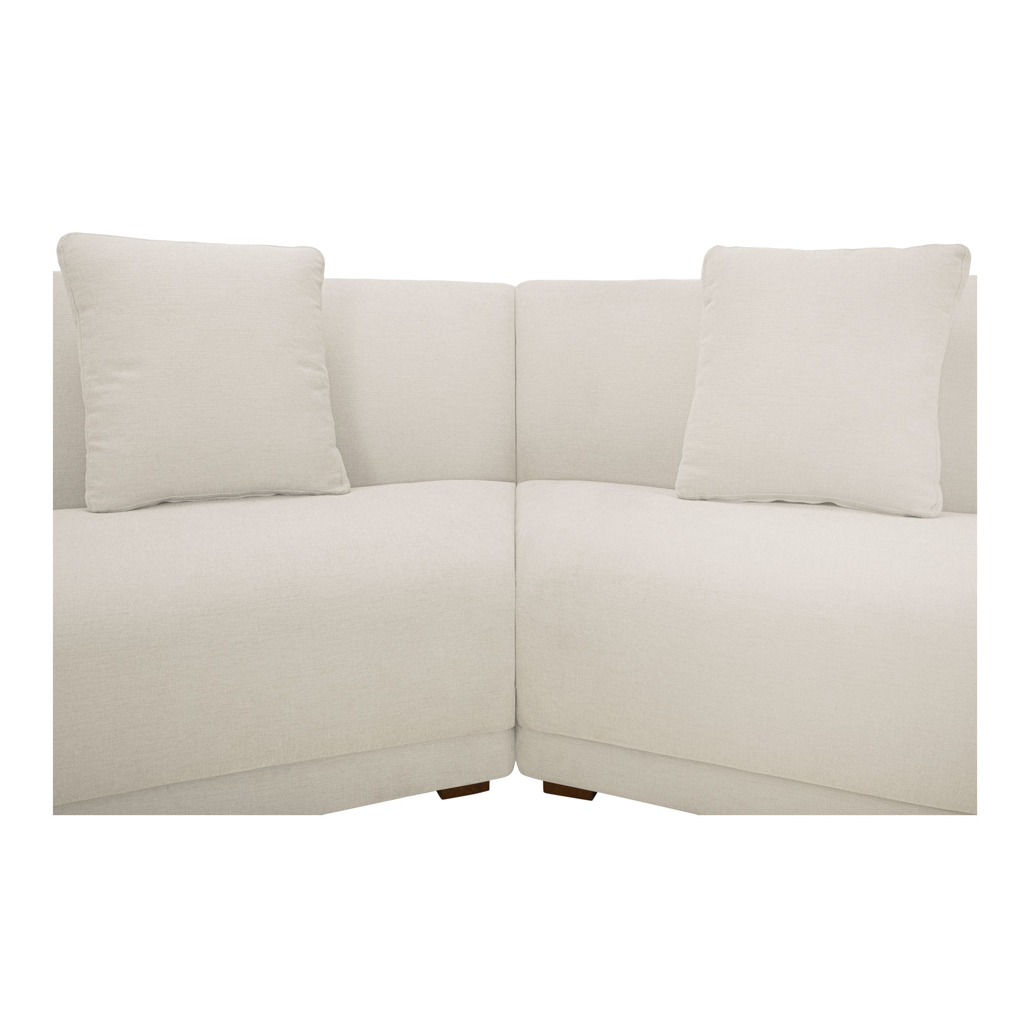 Fraser 2 Piece Modular Sofa Off White