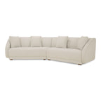 Fraser 2 Piece Modular Sofa Off White