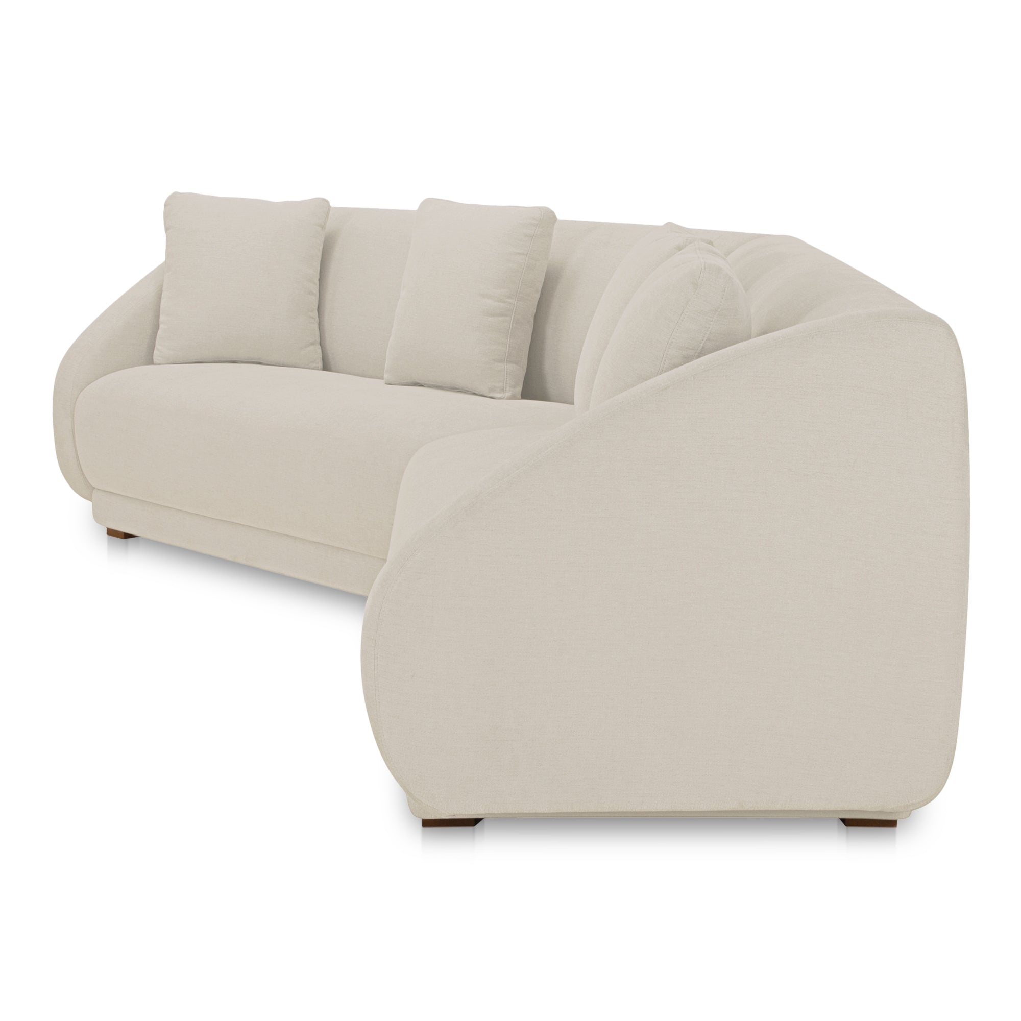 Fraser 2 Piece Modular Sofa Off White