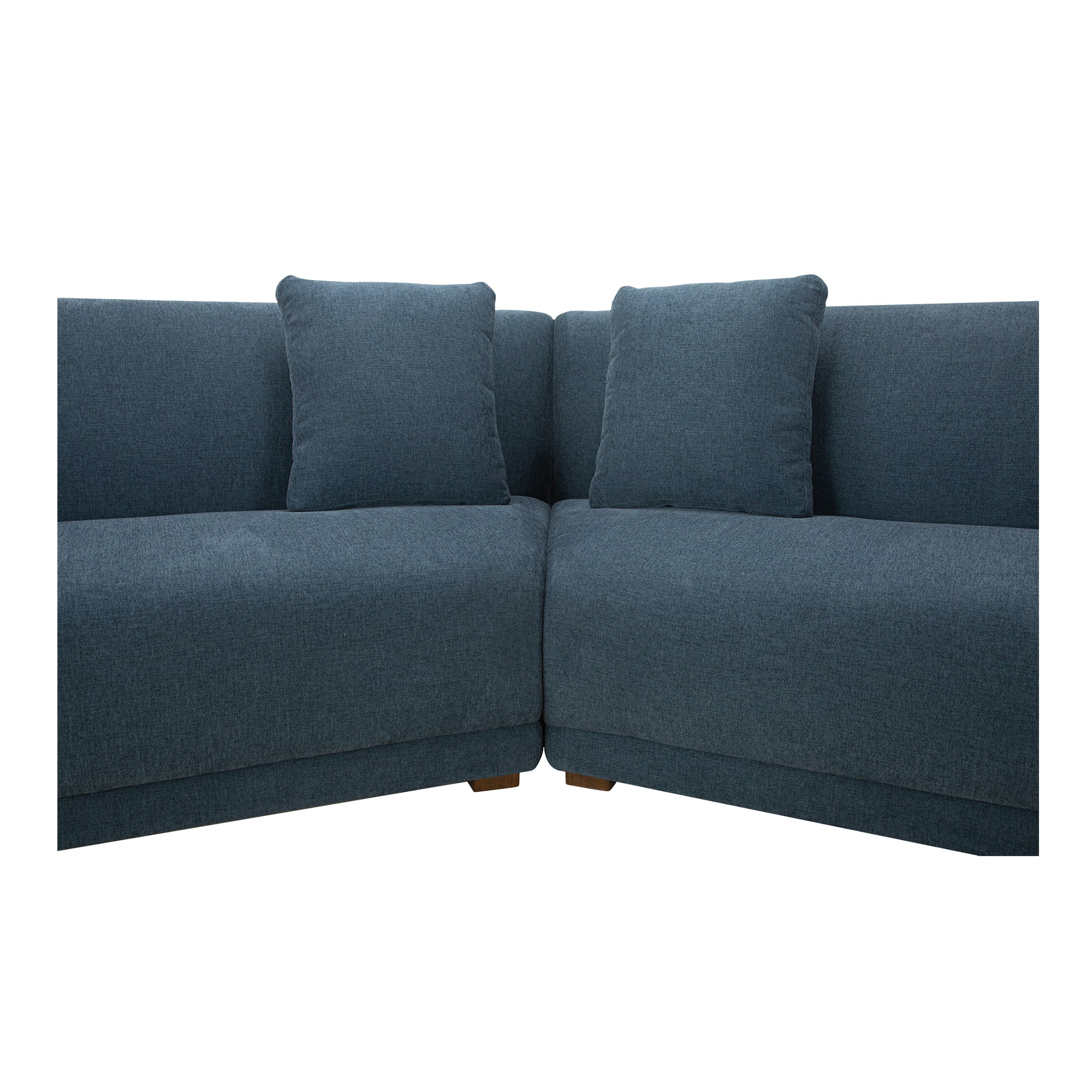 Fraser 2 Piece Modular Sofa Deep Blue