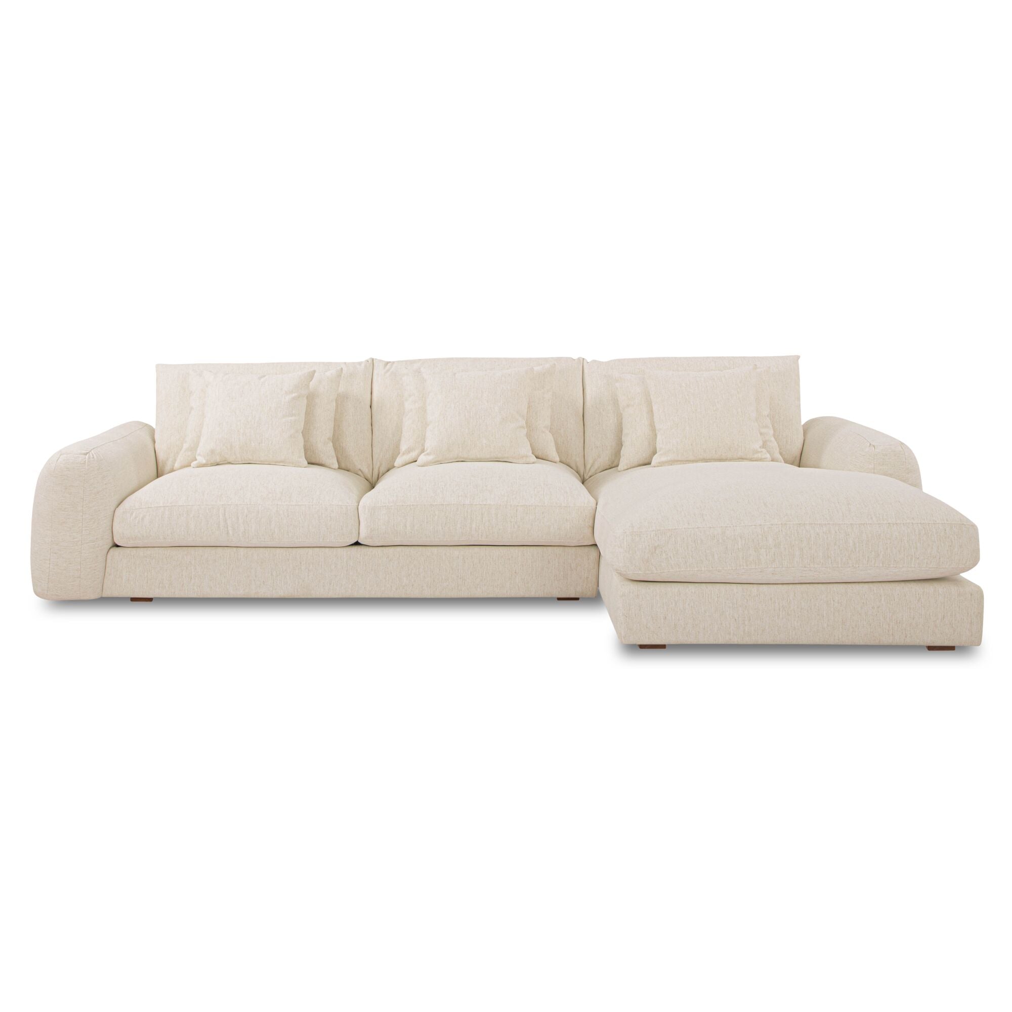 Berga Sectional Right Oat