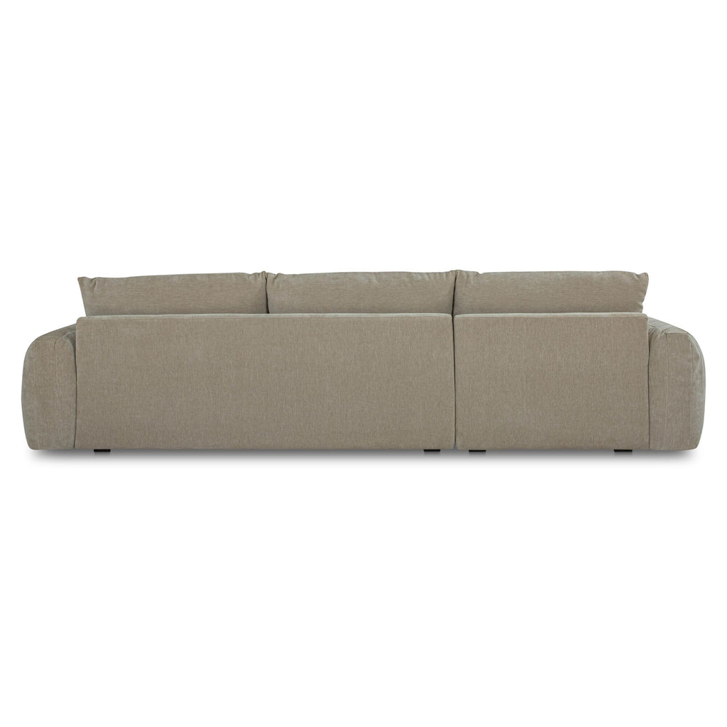 Berga Sectional Left Pebble