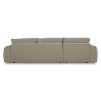 Berga Sectional Left Pebble