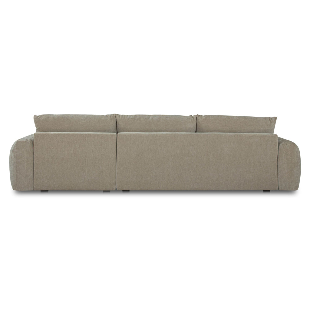 Berga Sectional Right Pebble