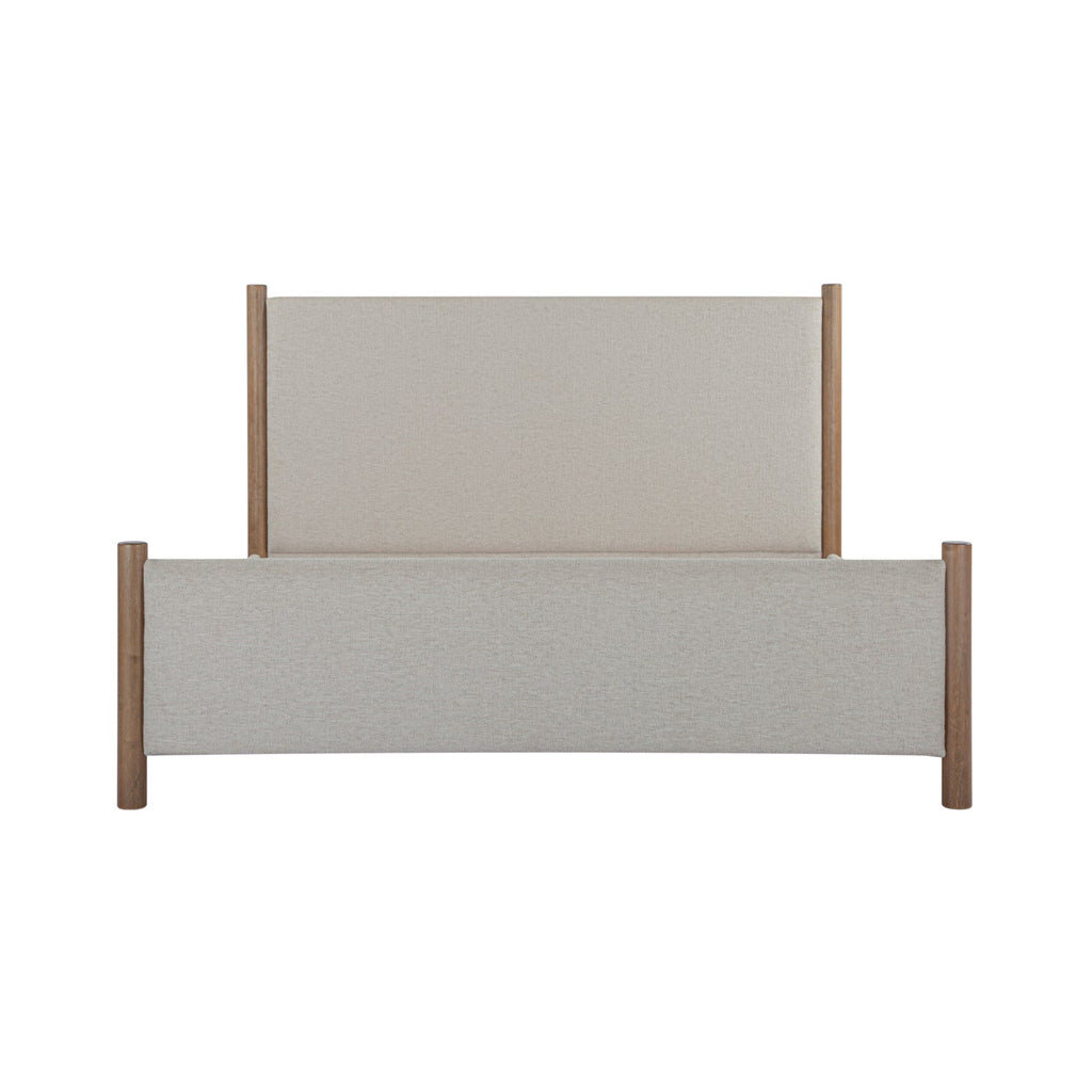 Warren King Bed Beige
