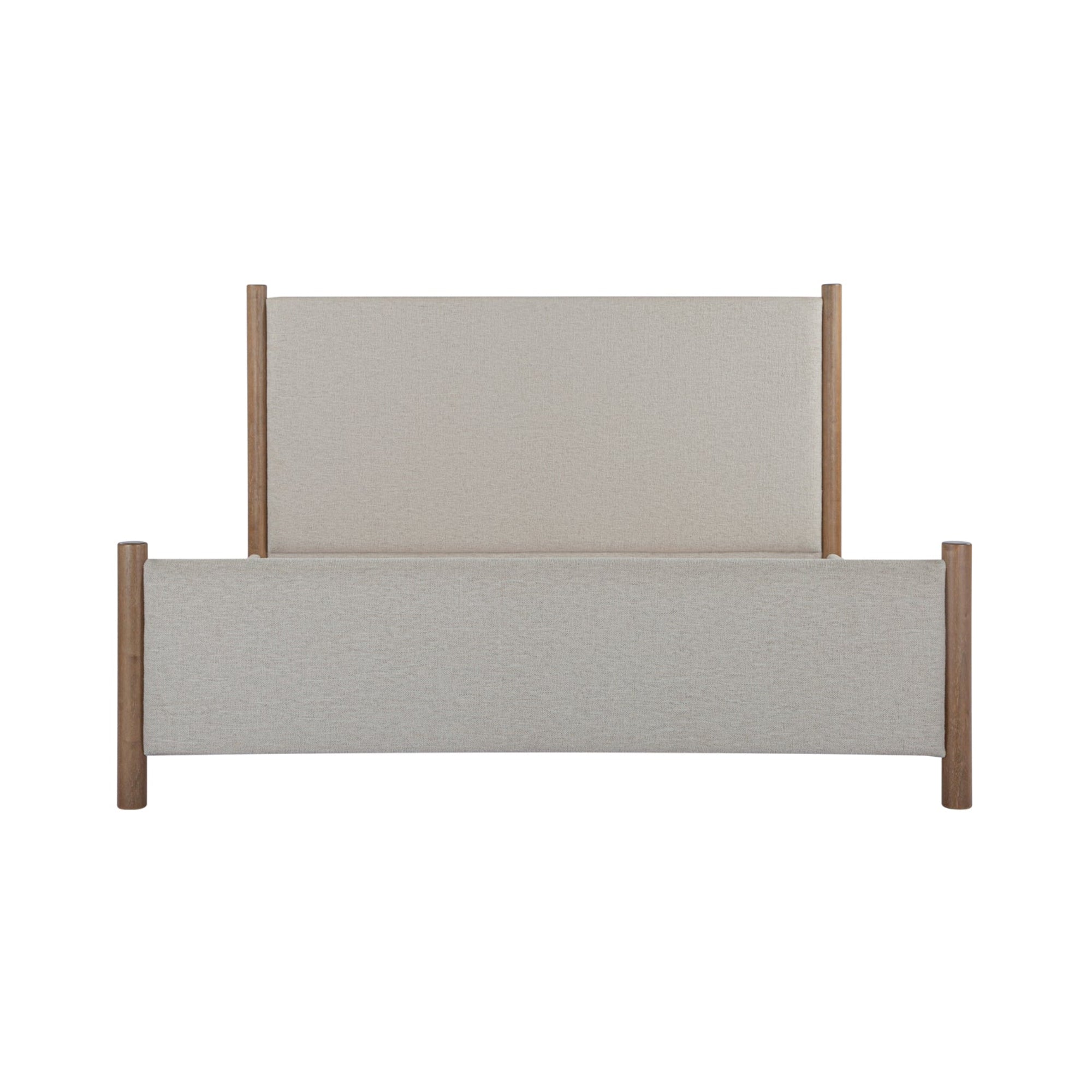 Warren King Bed Beige