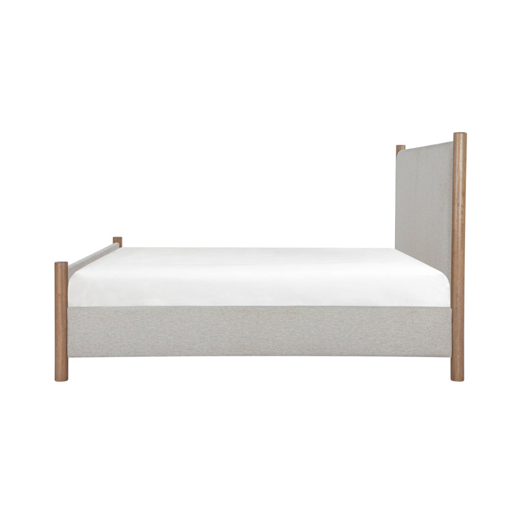 Warren King Bed Beige