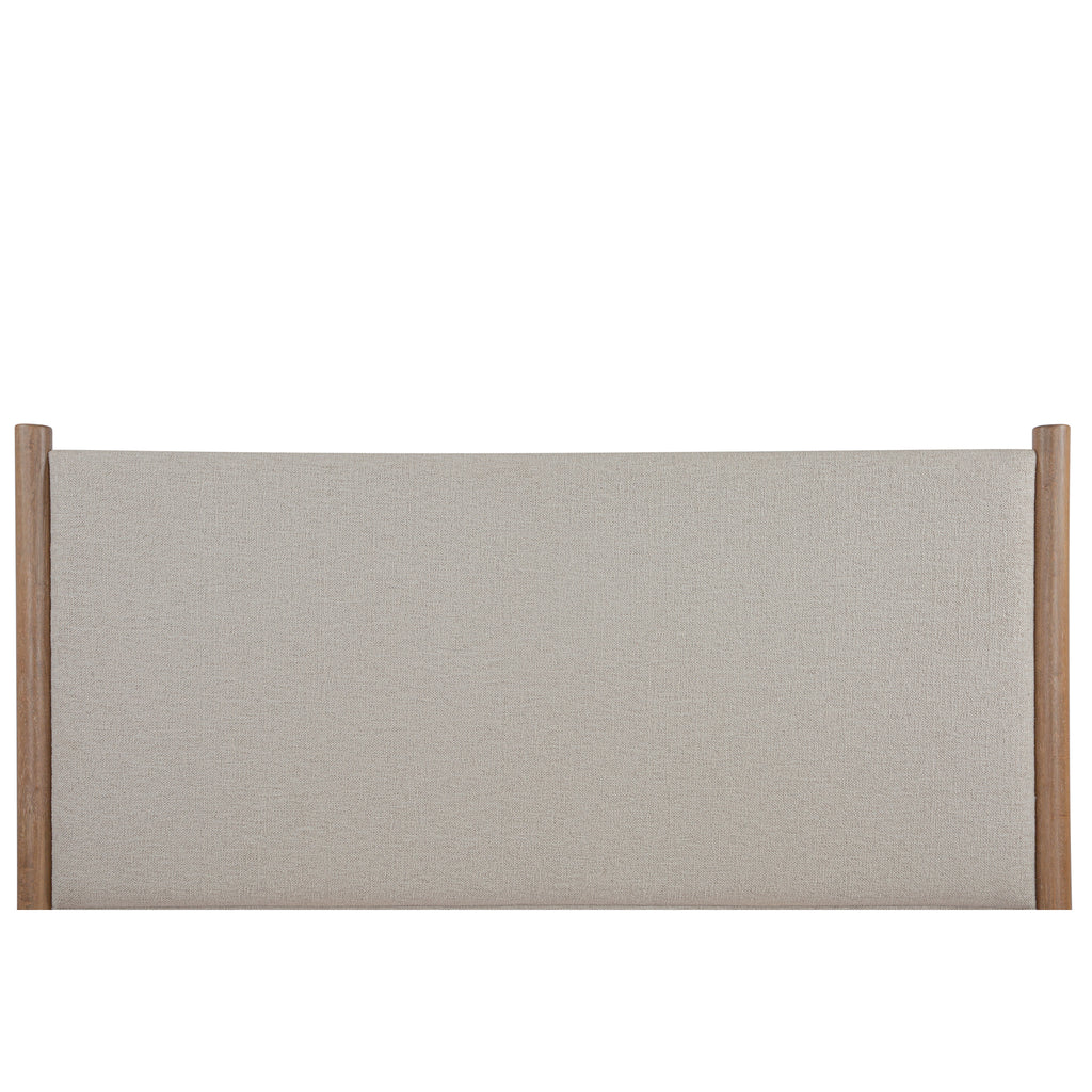 Warren Queen Bed Beige