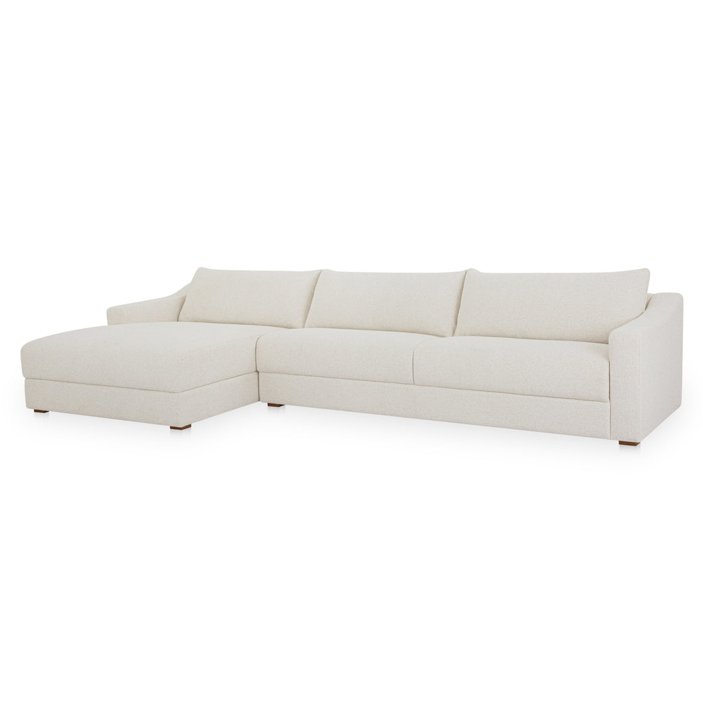 Farrow Sectional Flecked Oat Left