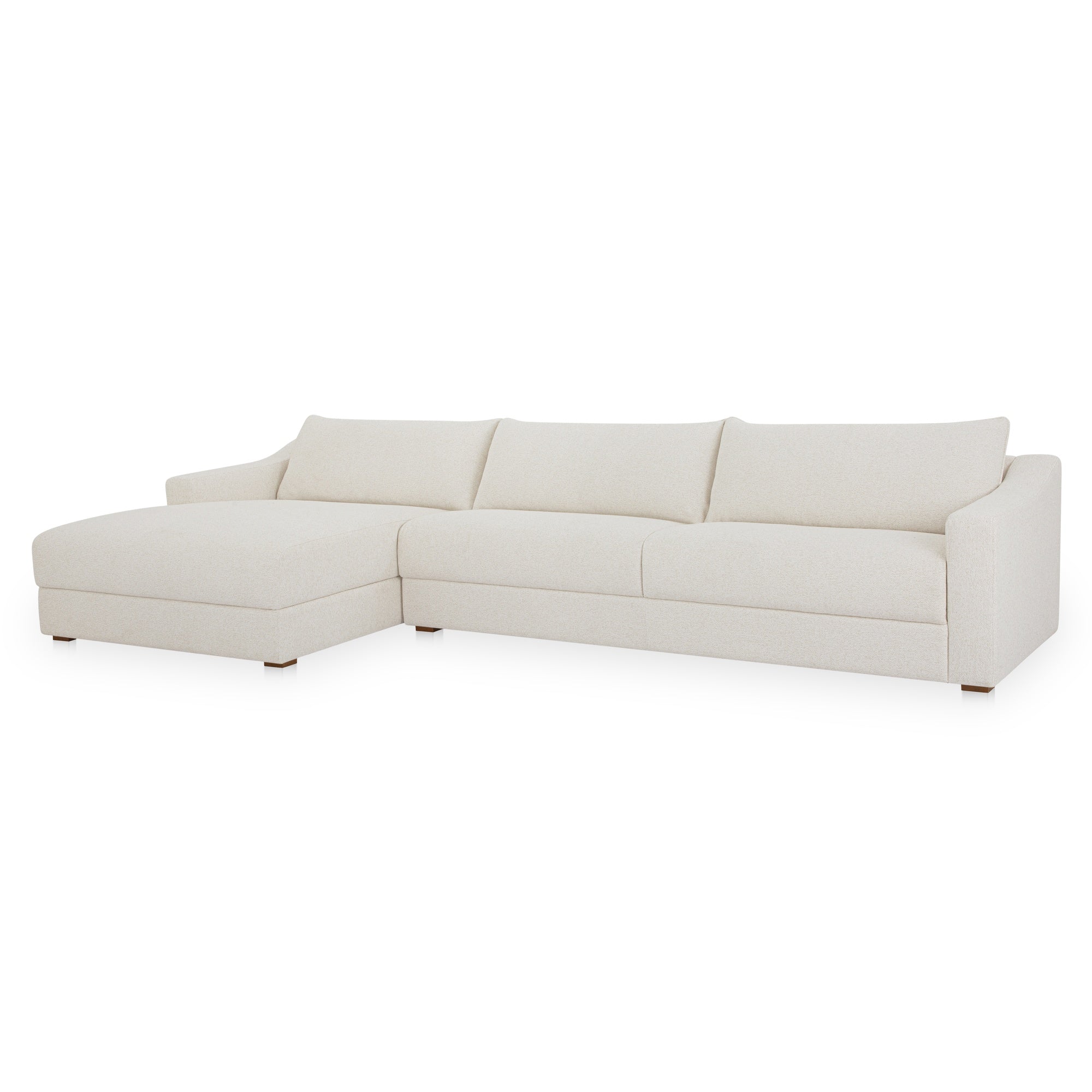Farrow Sectional Flecked Oat Left