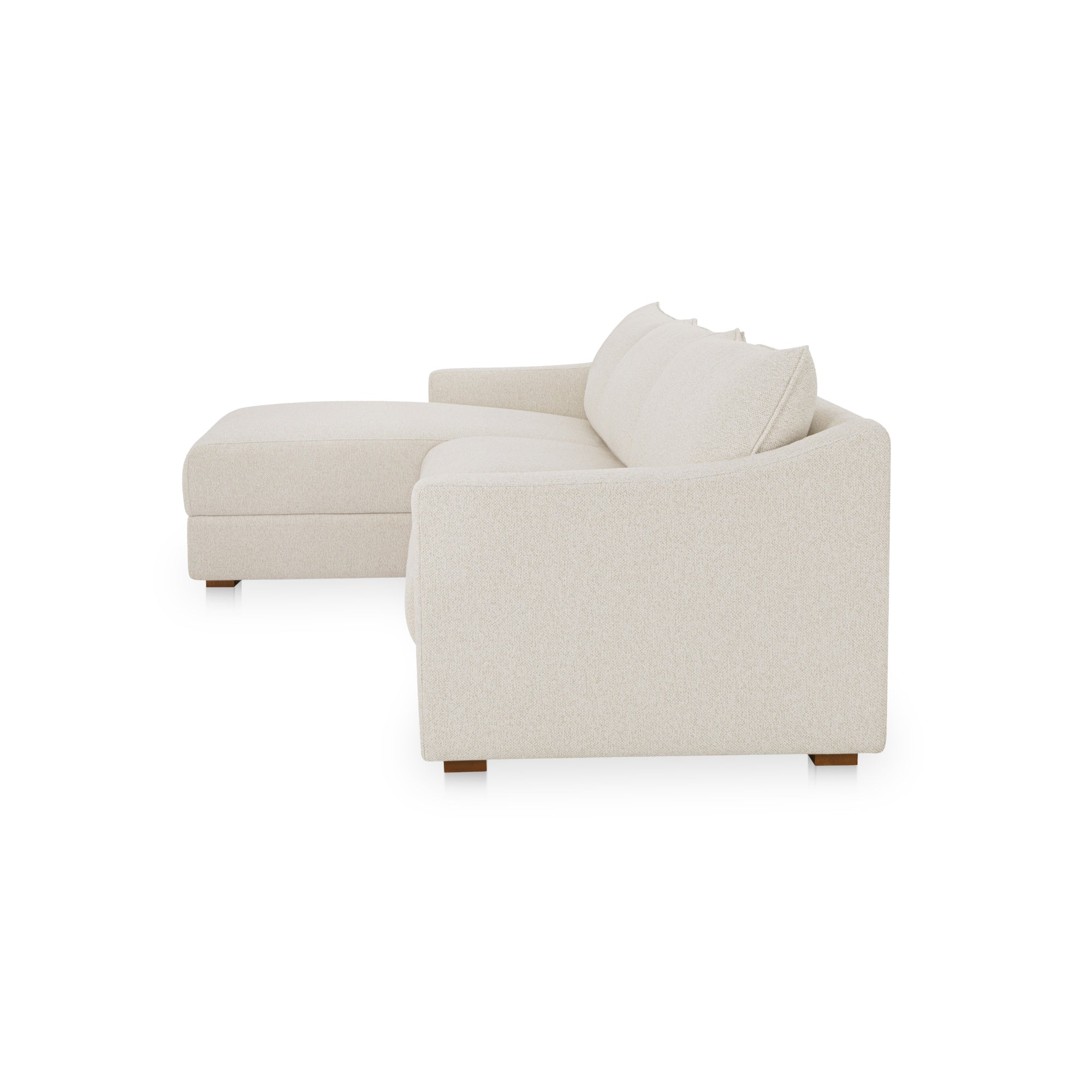 Farrow Sectional Flecked Oat Left