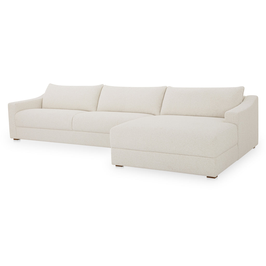 Farrow Sectional Flecked Oat Right