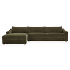 Farrow Sectional Cedar Green Left