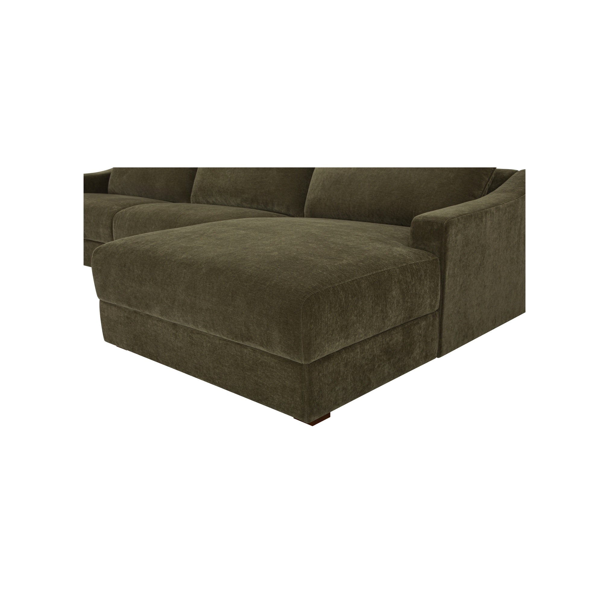 Farrow Sectional Cedar Green Right