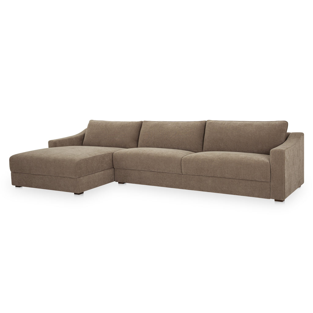 Farrow Sectional Taupe Left